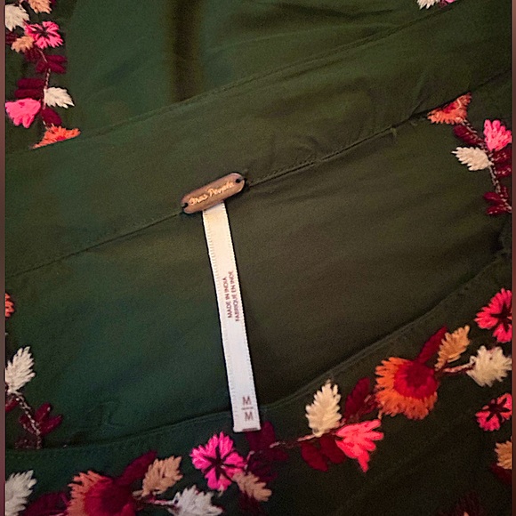 Free People Dress - Size Medium - Forest Green - Picture 15 of 16